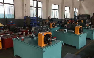 Hydraulic station production