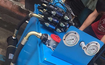 Hydraulic station production