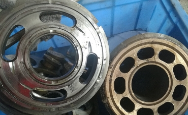 Hydraulic pump motor